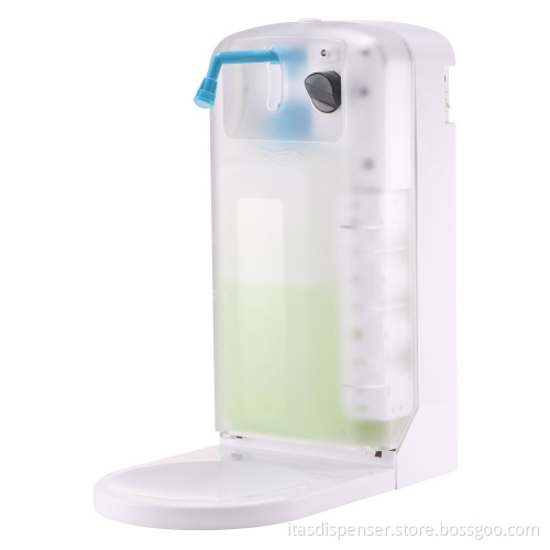 Hot Sale Automatic Touchless Battery Operated Desktop Sanitizer Dispenser for Public Places
